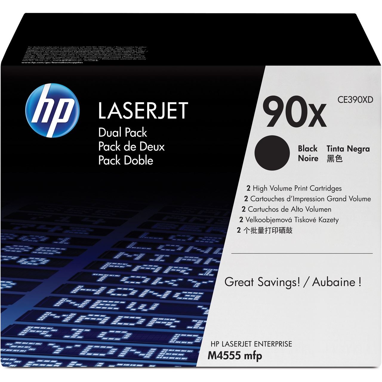 HP 90X Tonerkartusche schwarz 2er-Pack