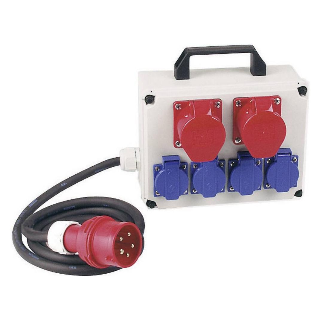 Jaeger CEE Stromverteiler 074.024.0000 400 V 16 A (CEE 16/5) (074.024.0000)