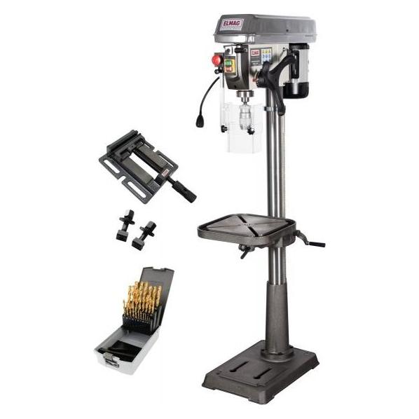 Elmag - Keilriemen-Säulenbohrmaschine KBM 16 SN SET (16032)
