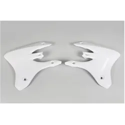 UFO, Motorrad Zubehör, UFO-Kühlerschutzgitter für Yamaha WRF '03-'04, weiss