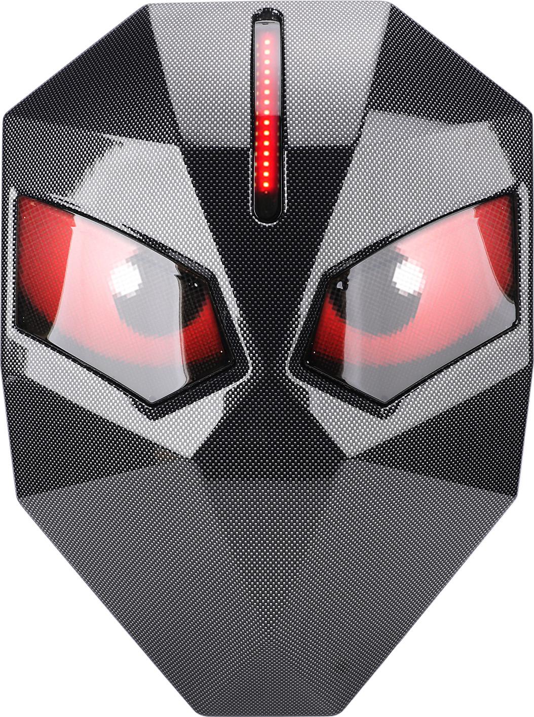 LED-Motorrad-Rucksack, 60 x 48 Pixel, programmierbar, regenfest, Hartschalenkoffer, Reiten zum Radfahren