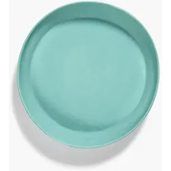 Serax Teller M azurblau rote Streifen Feast von Ottolenghi 36cm