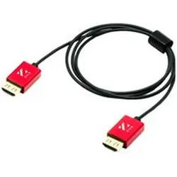 False ZILR 8Kp60 1m / 3.3 ft (Full to Full) Hyper Thin Ultra High Speed HDMI Secure Cable with Ethernet (1 m), Videokabel, Schwarz