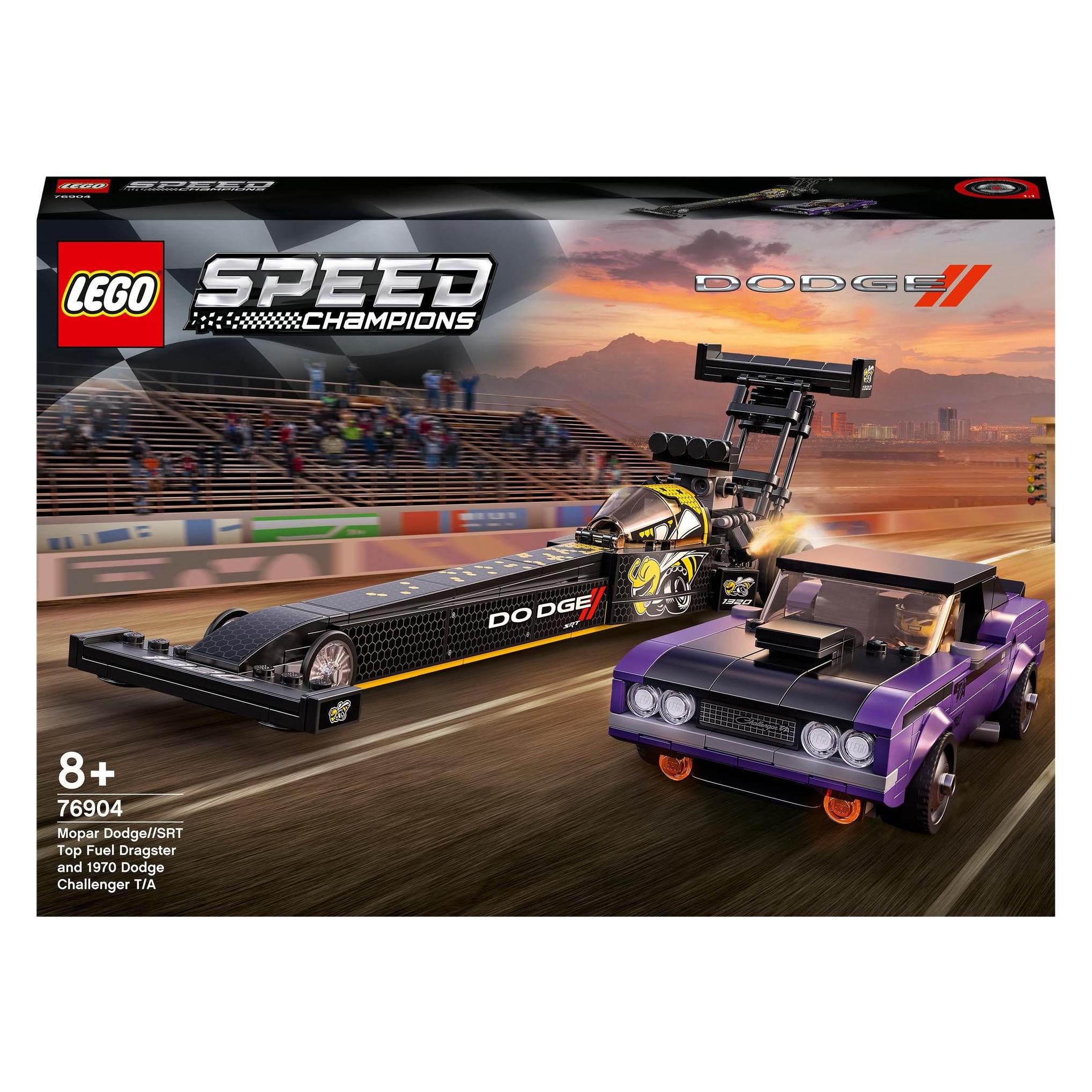LEGO Mopar Dodge//SRT Dragster & 1970 (76904, LEGO Speed Champions) (76904)