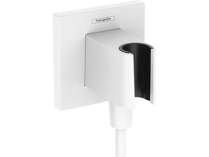 Hansgrohe FixFit E handdouchehouder - mat wit