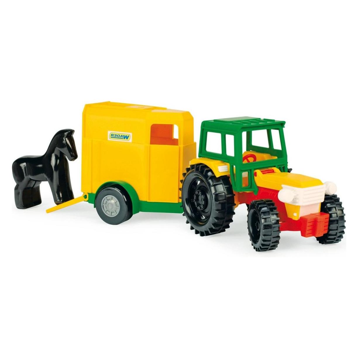 Wader Tractor with horse trailer (35003)