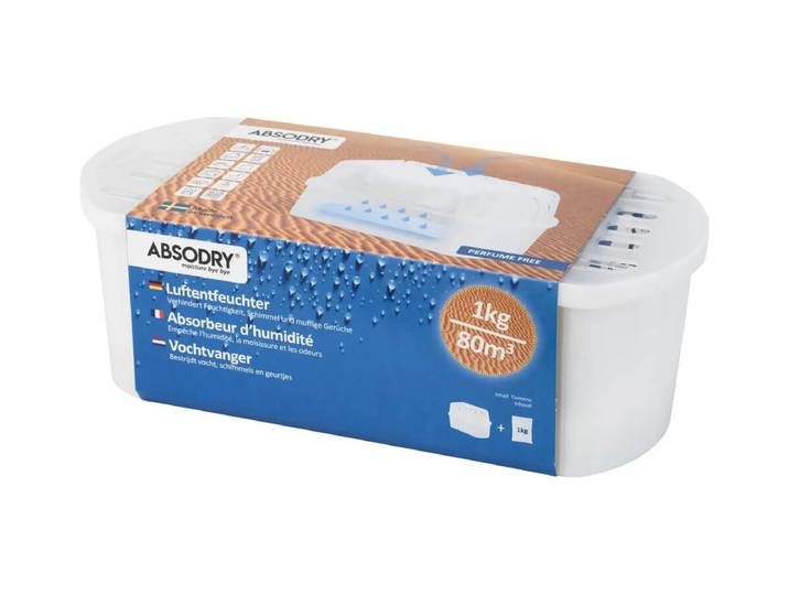 Absodry Mini Compact Luftentfeuchter 1000g