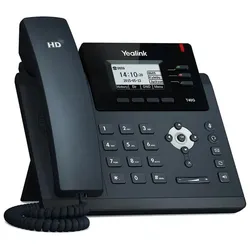 Yealink SIP-T40G VoIP-Telefon, Telefon, Schwarz