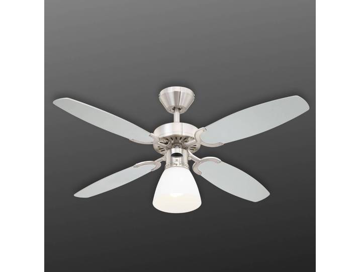 Westinghouse Capitol Deckenventilator mit Leuchte CAPITOL, schwarz, für Wohn- / Esszimmer, Kunststoff, Modern