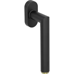 GRIFFWERK Fenstergriff LUCIA SELECT Graphitschwarz-Messing L 7x42mm