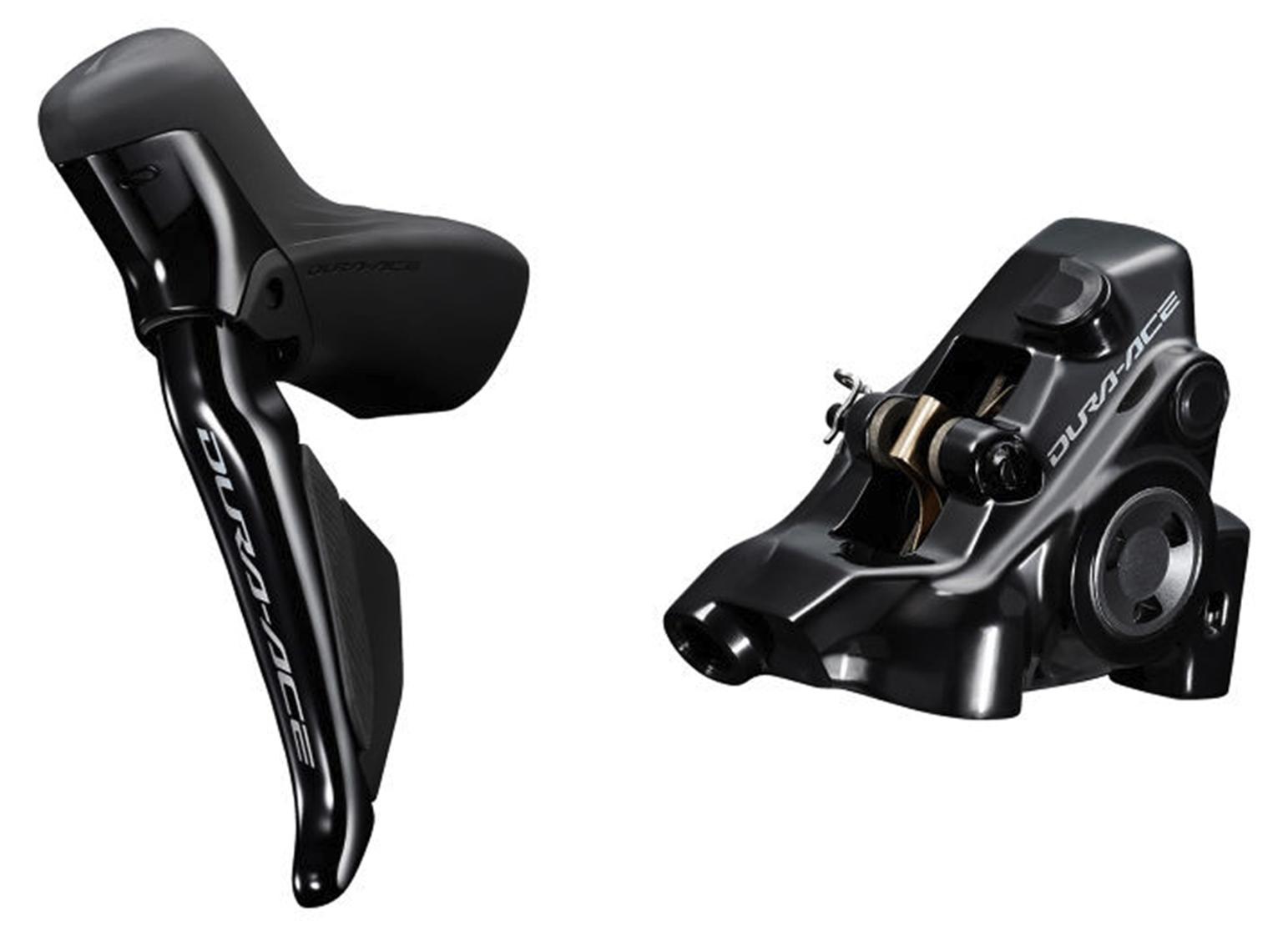 Shimano Dura-Ace 12s Di2 Disc Brake STI Set rechts HR Wireless / Flat Mount schwarz
