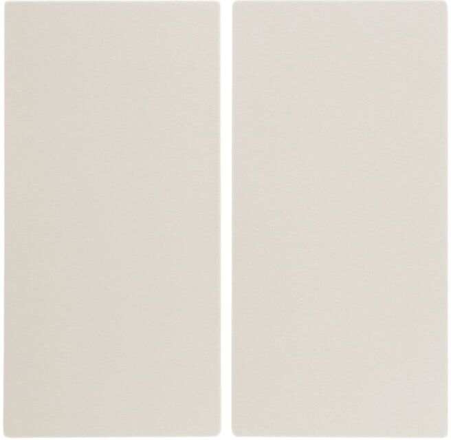 Berker Interrupteur basculant blanc/gris 2 modules 16238982 (16238982)