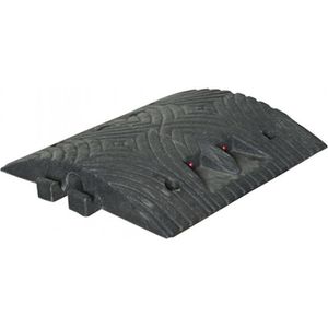 Moravia Fahrbahnschwelle TOPSTOP 5-RE, 281.14.155, Kunststoff, Normelement, schwarz, 50 x 50 x 7cm