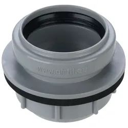 Airfit Anschraub-Muffe 50000AM DN 50, grau, für Kunststoff- Reinigungs-Deckel