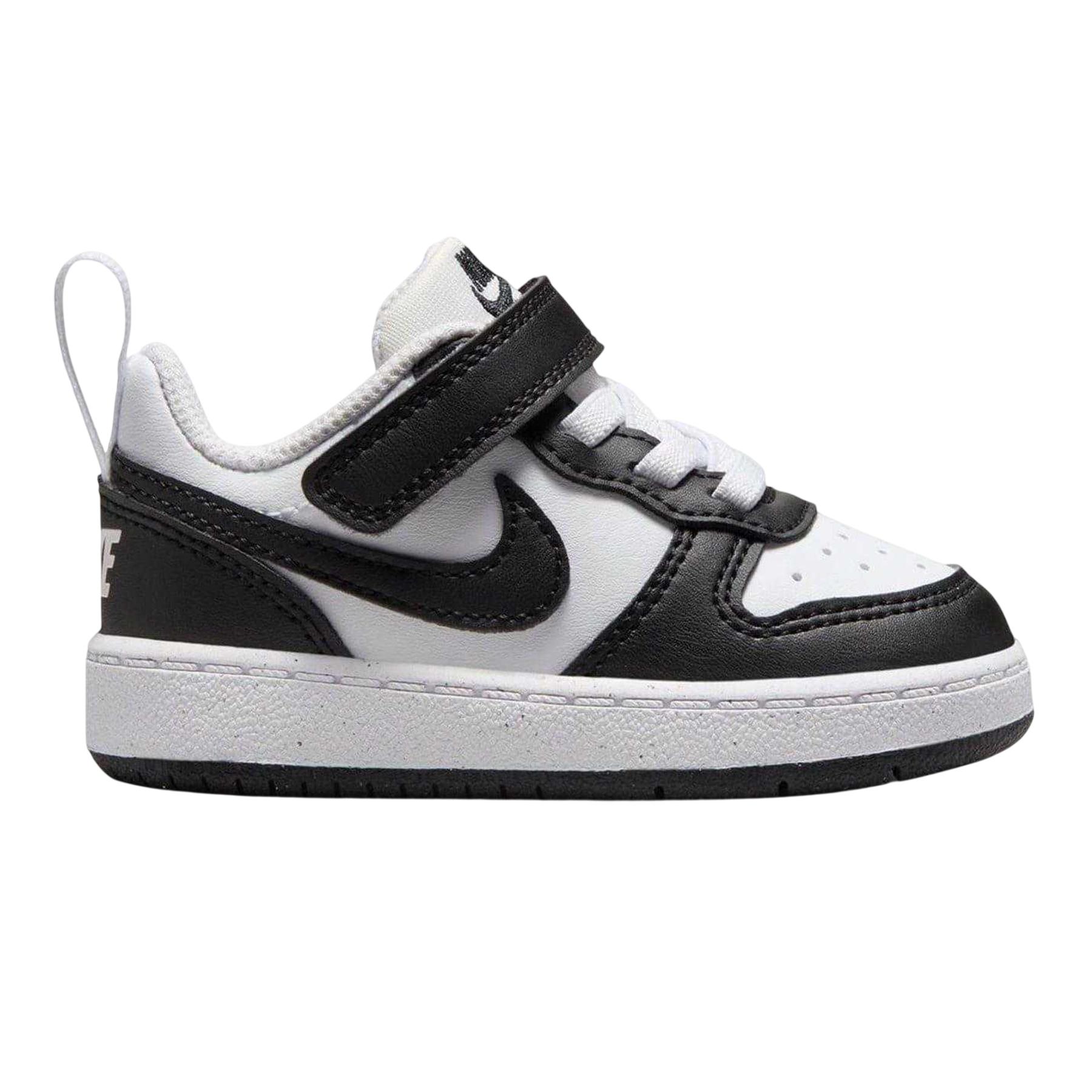 Nike - "Court Borough" Sneaker für Kinder, Leder (Panda)