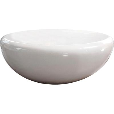 Couchtisch SALESFEVER "Coffeetable im minimalistischen Stil", weiß, B:100cm H:38cm T:100cm, Tische, Couchtisch
