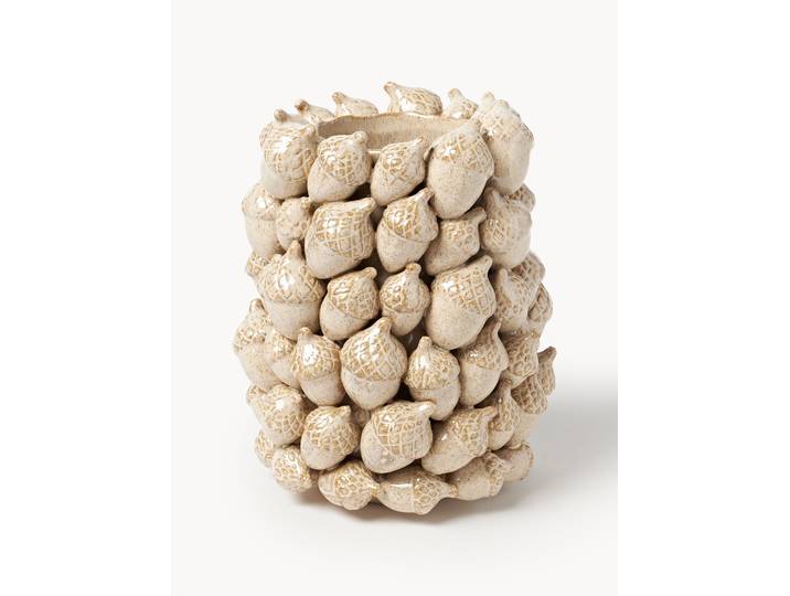 Vase émaillé Lelly, haut. 25 cm