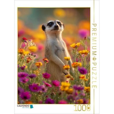 CALVENDO Puzzle Blumen und gute Laune | 1000 Teile Lege-Größe 64x48cm Foto-Puzzle für glückliche Stunden