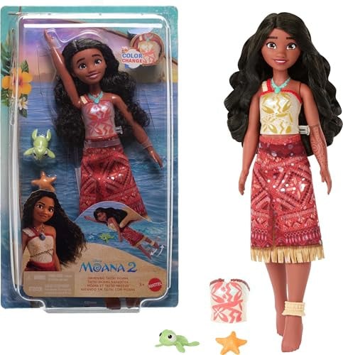 Mattel Disney Moana 2 Fashionpop Pop Meisjes Pop Meerkleurig