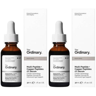 The Ordinary Multi-Peptide + Copper Peptides 1% Serum x2 2x30 ml Gel