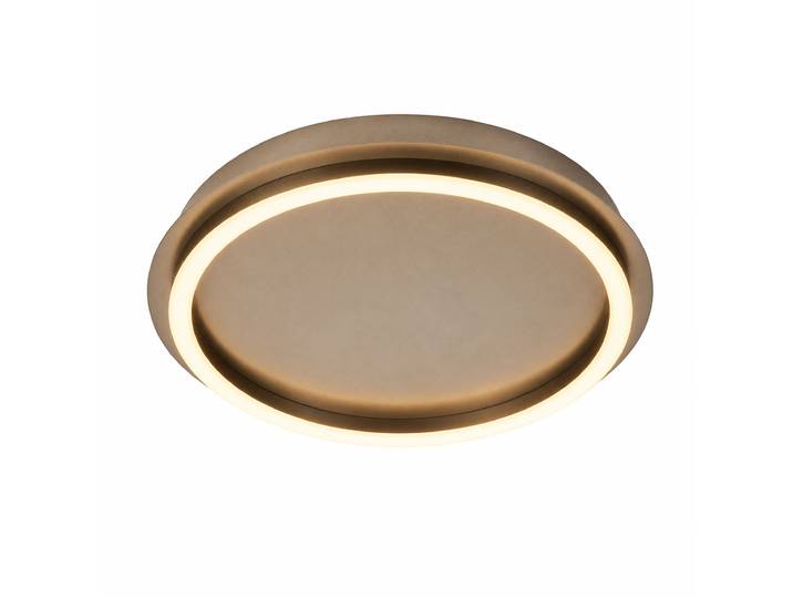 Searchlight Plafondlamp Stellar Ø 36 cm brons goud