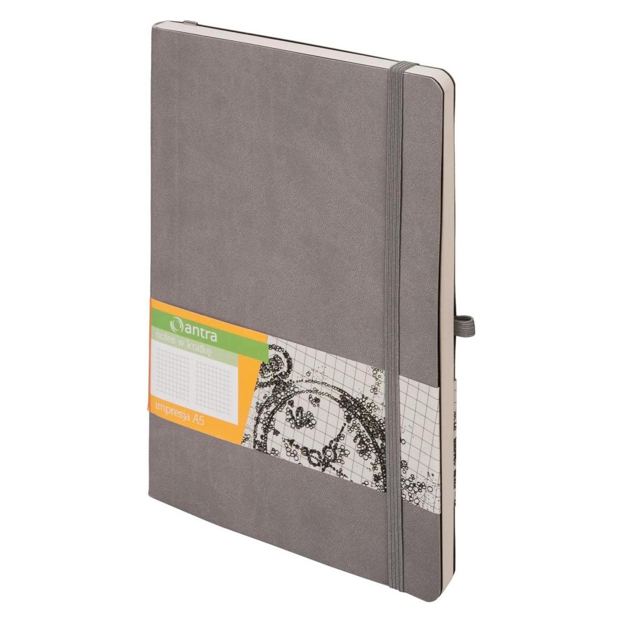 Antrax Notizbuch A5 Grid Impression (244303) (A5, Kariert, Weicher Einband) (244303)