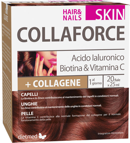 dietmed Collaforce Skin Hair&Nails + Collagene Fiale