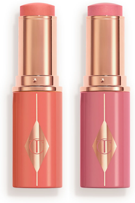 Unreal Blush Healthy Glow Stick Duo - Cheek Kit Charlotte Tilbury 5525 Unreal Blush Healthy Glow Stick Duo Size: