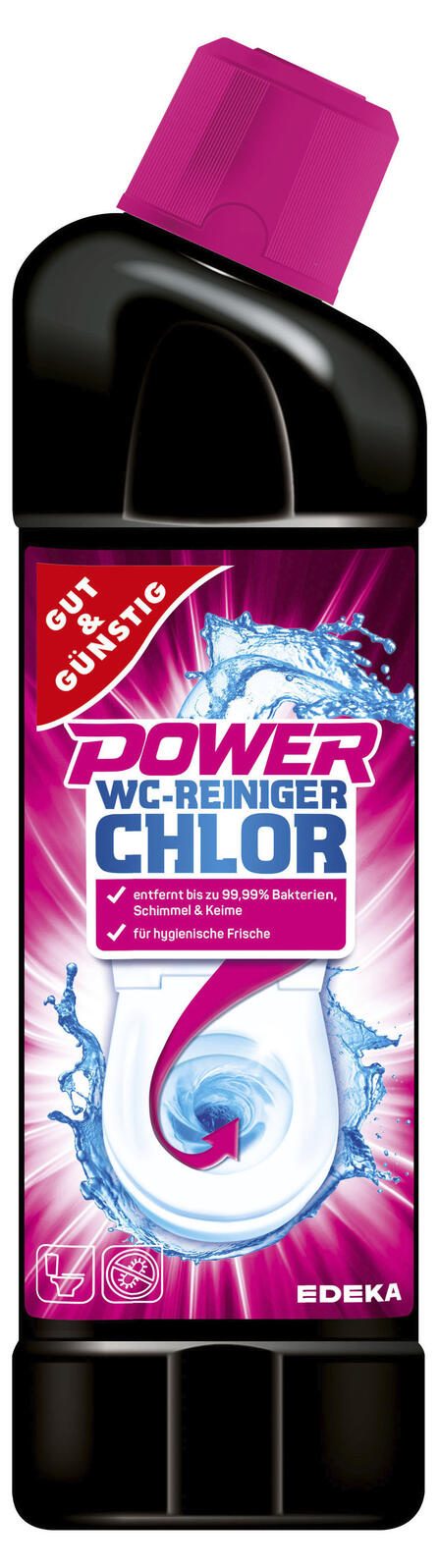 GUT&GÜNSTIG WC-Reiniger Chlor 0,75 l 2066696001