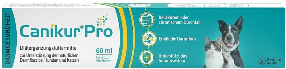 Canikur Pro Paste Hund & Katze zur Unterstützung der Darmflora