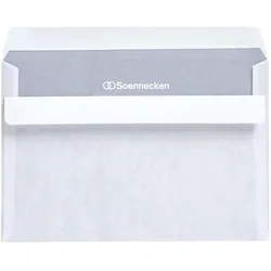 Soennecken, Etiketten, Briefumschlag Format des Umschlages: DIN C6 Masse: 162 x 114 mm (B x H)
