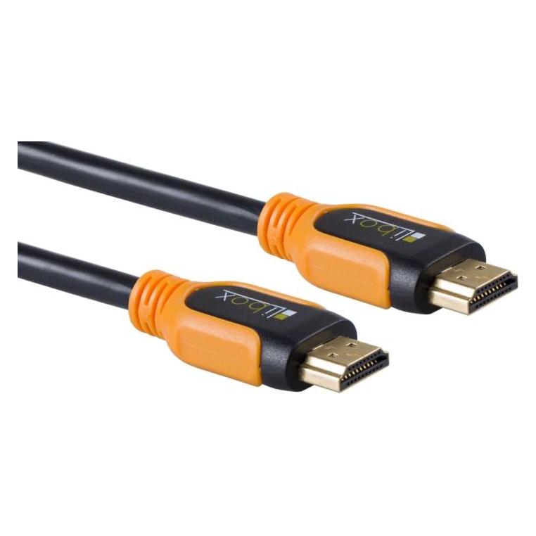 Libox HDMI-Kabel - HDMI 10 m gelb (LB0056-10) (10 m) (LB0056-10)