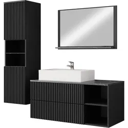 BADMÖBEL-SET Kertos Rillen II