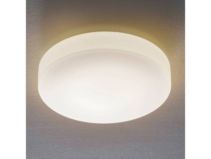 Plafondlamp 50652, wit / opaal, Badkamer, Glas, Modern, Plafondlamp badkamer