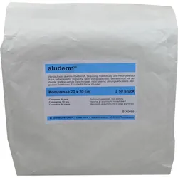 Aluderm Kompresse 20x20cm 50 ST