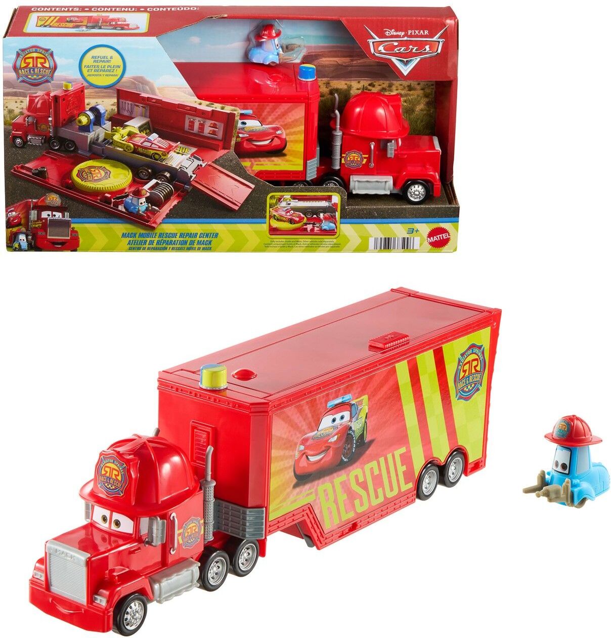 Mattel Disney: Cars - Mack Mobile Rescue Repair Center (JMT58)
