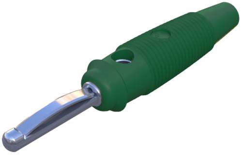 Hirschmann Test & Measurement VQ 30 Bananenstecker Stecker, gerade Stift-Ø: 4mm Grün