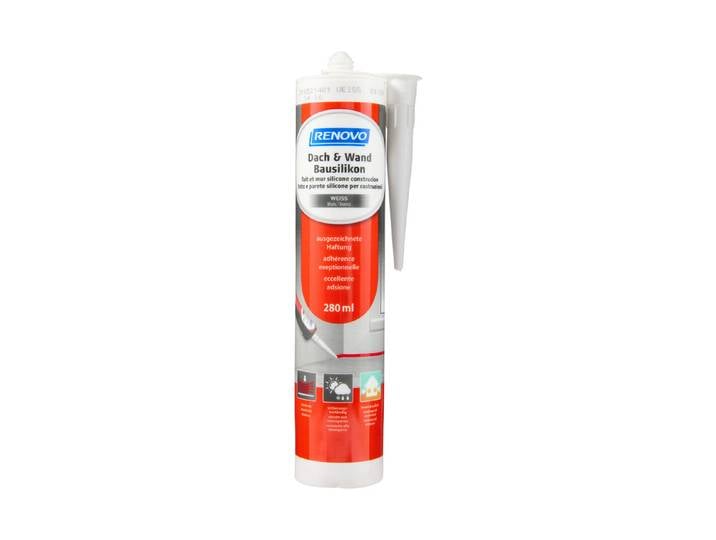 Renovo D&W Bau Silikon weiss 280ml
