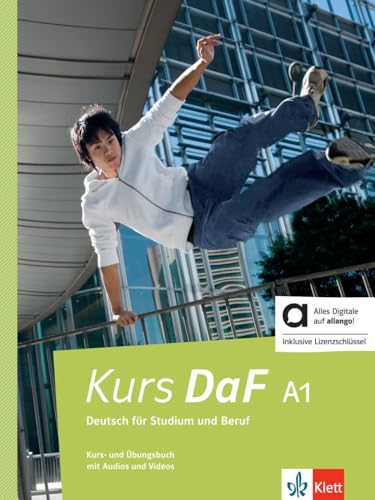 Steve Bahn - Kurs DaF, A1 : Deutsch für Studium und Beruf : Kurs-und Ubungsbuch mit Audios und Videos - Preis vom 16.10.2026 11:41:07 h