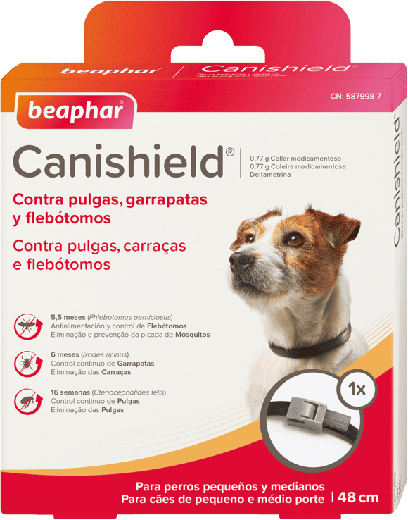 Beaphar Collar Antiparasitario Canishield Perro 48 cm
