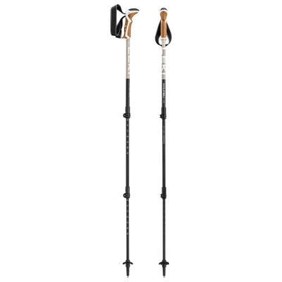 Leki - Khumbu Lite Compact - Trekkingstöcke Länge 90 - 125 cm pale clay light /weiß