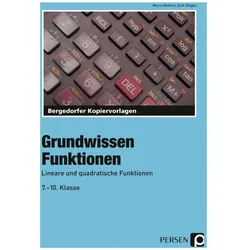 Grundwissen Funktionen, Schulbücher von Marco Bettner, E. Dinges