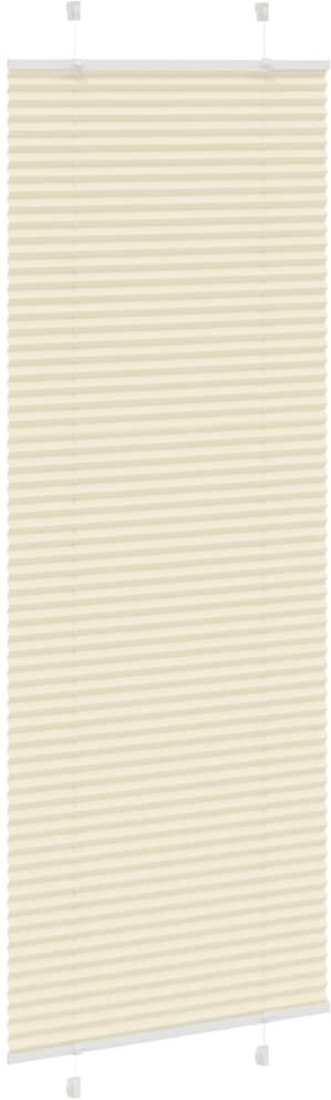 vidaXL Store plissé crème 70x200 cm largeur du tissu 69,4 cm polyester