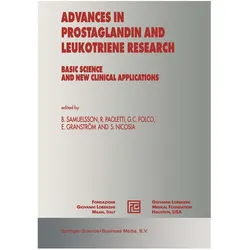 Advances in Prostaglandin and Leukotriene Research, Fachbücher von S. Nicosia, Rodolfo Paoletti, Giancarlo C. Folco, E. Granström, Bengt Samuelsson