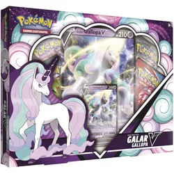 Pokémon Galar-Gallopa V-Box (Deutsch, Booster Pack)