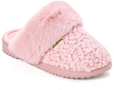 Women's Courtney Knit Scuff by Dearfoams in Pink (Size M M)