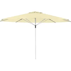 Doppler Mittelmastschirm TELESTAR 500 Telescope, Aluminium Silber / 100 % Polyester 180 g/m2 Natur
