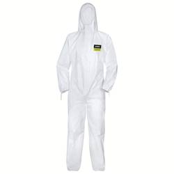 uvex 8849711 5/6 comfort light Einweg (NR) Overall weiß, L Kleider-Größe: L Weiß