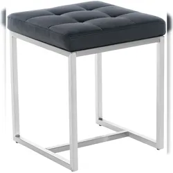 Proregal CHEFGASTRO Sitzhocker PALMA HxBxT 48x40x40cm Kunstleder Schwarz