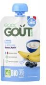Good Goût Brassé Myrtille Banane dès 6 Mois Bio 90 g - Gourde